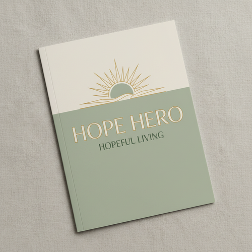 Hope Hero digital PDF program cover by Hopeful Living