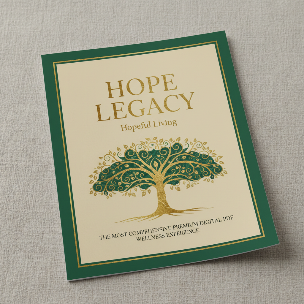 Hope Legacy digital PDF program cover by Hopeful Living